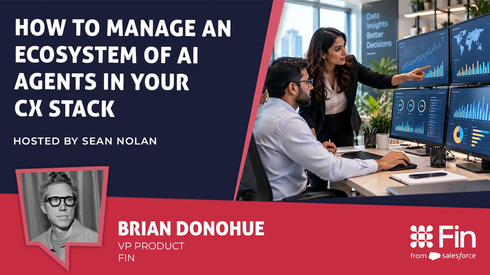 Brian Donohue, VP of Product at Fin speaks with CX Today's Sean Nolan