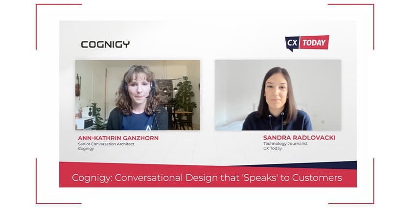 Cognigy: Conversational Design that 'Speaks' to Customers