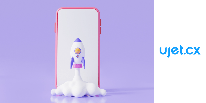 UJET agent mobile app launch and CCW cloud CX award win