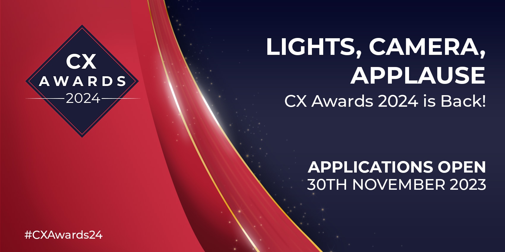 Lights, Camera, Applause- CX Awards 2024 is Back!