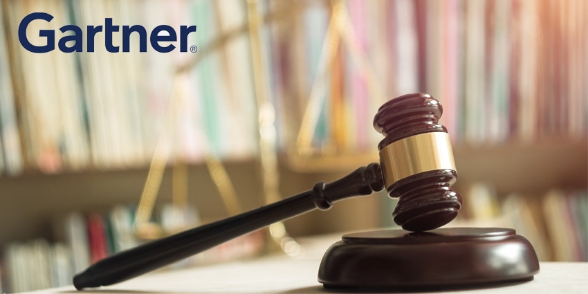 A judge's gavel on a desk
