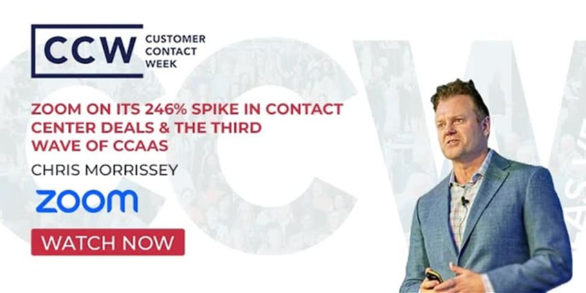 Zoom on Its 246% Spike In Contact Center Deals & the Third Wave of CCaaS