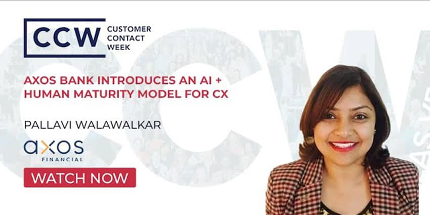 Axos Bank Introduces a AI + Human Maturity Model for CX