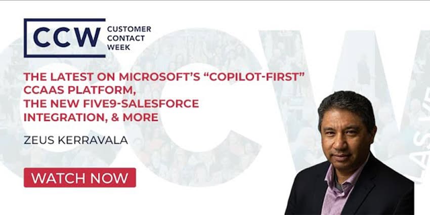 The Latest on Microsoft’s "Copilot-First" CCaaS Platform, the New Five9-Salesforce Integration, & More