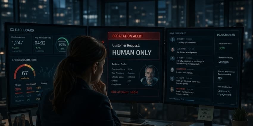 Future of CX: Part 3 - 11:40 AM — The Customer Who Wanted a Human