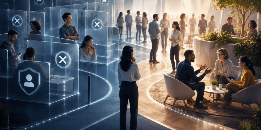 Community moderation strategy balancing safety and openness